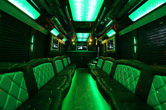 limo bus Flint